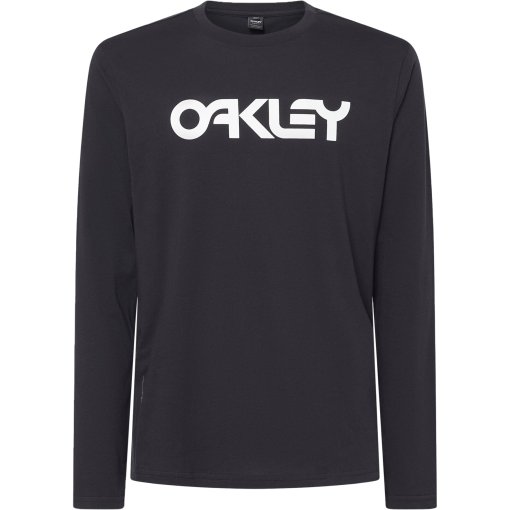 Photo produit de Oakley T-Shirt Manches Longues Homme - Mark II 2.0 - Noir/Blanc