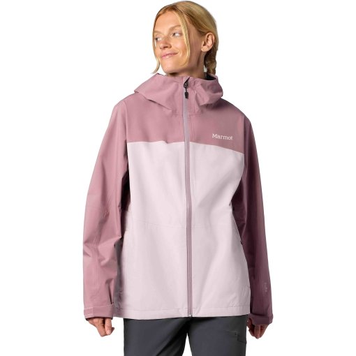 Picture of Marmot PreCip Evo Flex Jacket Women - light mauve/dust