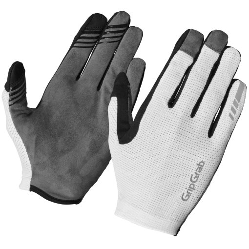 Foto de GripGrab Guantes - PACR InsideGrip™ Full Finger - Blanco