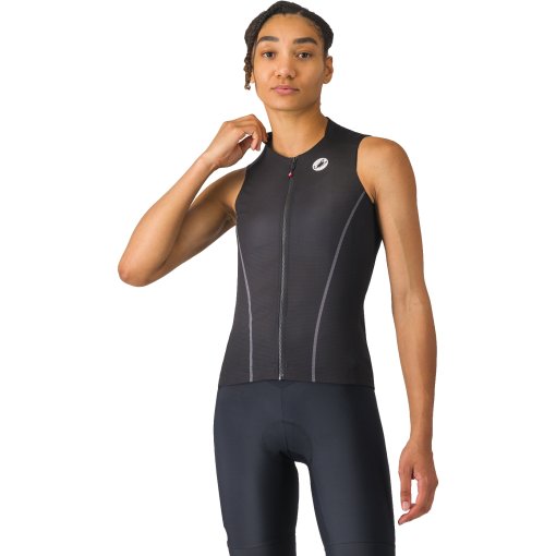 Picture of Castelli Anima Flow Sleeveless Women - black/white 010