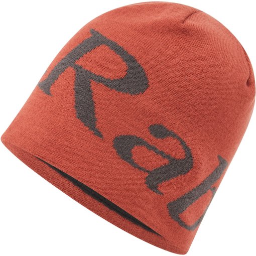 Productfoto van Rab Logo Beanie - tuscan red/graphene