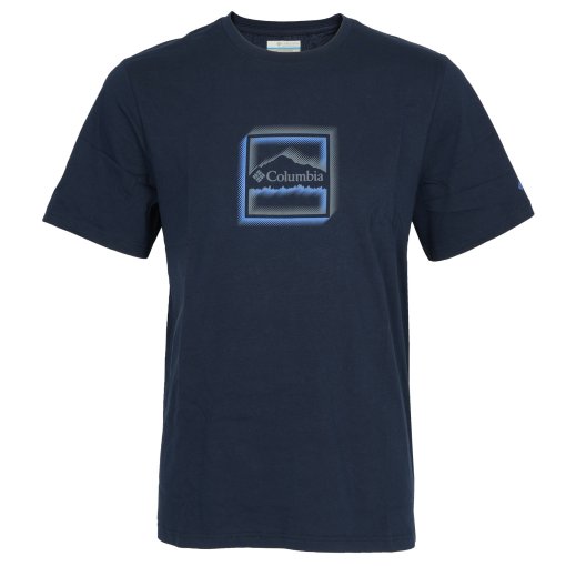 Produktbild von Columbia CSC Seasonal Graphic T-Shirt Herren - Collegiate Navy/Illuminated Brand