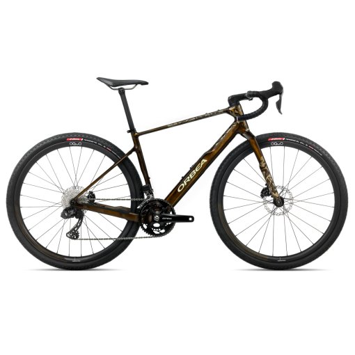 Immagine prodotto da Orbea Bicicletta Gravel Carbonio GRX Di2 - TERRA M20iTEAM - 2026 - Caramel Carbon View (gloss)
