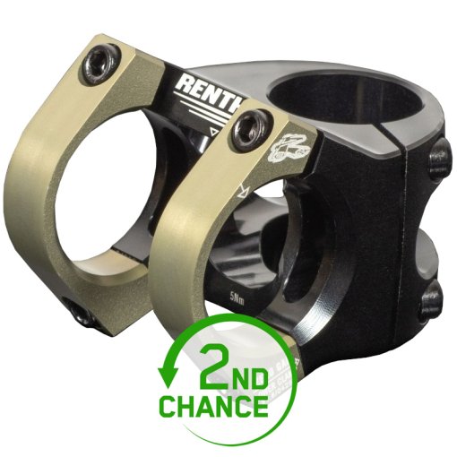 Produktbild von Renthal Apex V2 Vorbau - 31.8mm | 1 1/8&quot; | 5° - gold/schwarz - B-Ware