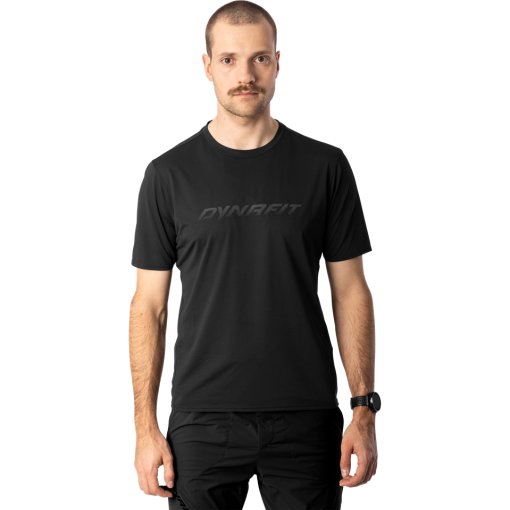Productfoto van Dynafit Trail Reflective T-shirt voor heren - Black Out