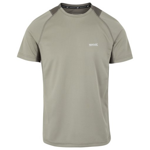 Foto de Regatta Camiseta Hombre - Virda IV - Golden Sand/Treetop SG9