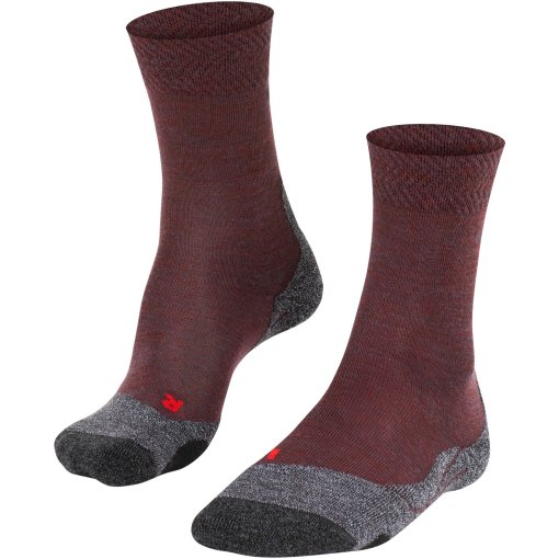 Kuva tuotteesta Falke TK2 Explore Melange Trekking Socks Women - winetasting 8546