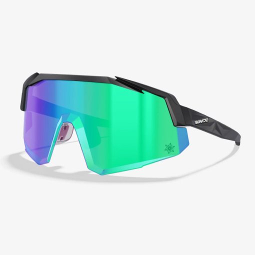 Picture of Supacaz Orbitron Lazer Glasses - Matte Black | Aurora Lazer Lens