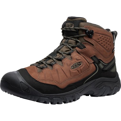 Foto de KEEN Botas Senderismo Hombre - Targhee IV Mid Waterproof - Wide - Bison/Negro
