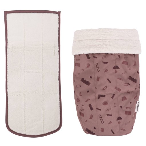 Immagine prodotto da Croozer Set Invernale per Amaca Bambino - per i Modelli dal 2018 - berry/collection