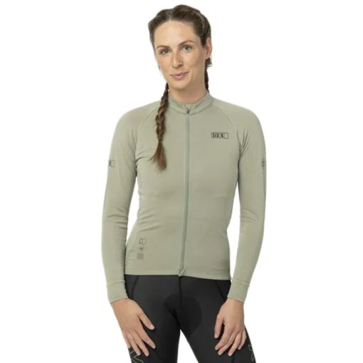 Immagine prodotto da AGU Maglia a Maniche Lunghe Donna - SIX6 Classic - grass roots green