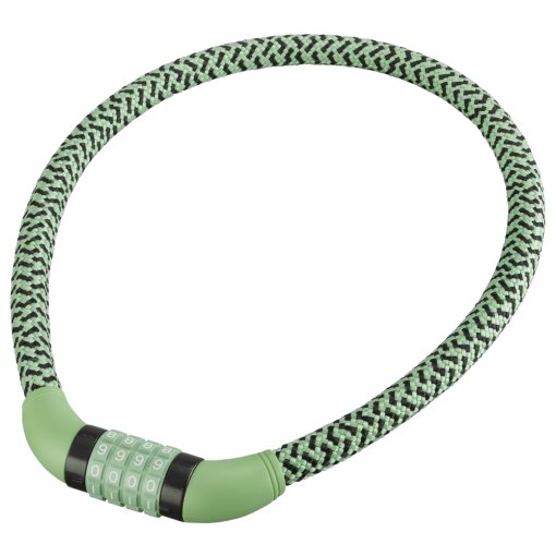 Photo produit de Puky LOCKSTAR Câble antivol pour enfants 70cm - vert rétro