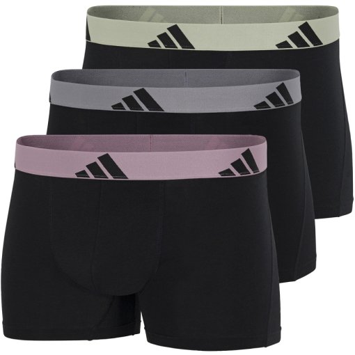 Picture of adidas Sports Underwear Active Flex Cotton Trunk Men - 3 Pack - 921 assorted