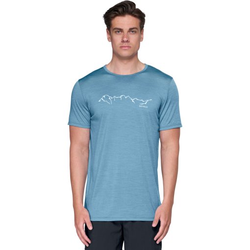 Productfoto van Devold Active Skyline Tee Men - 247A Skyblue
