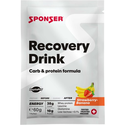 Foto de SPONSER Bebida de Proteína de Carbohidratos en Polvo - Recovery Drink - 5x60g