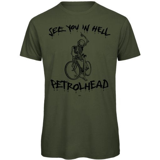 Photo produit de RTTshirts Hellboy 26 T-shirt de cyclisme pour hommes - khaki