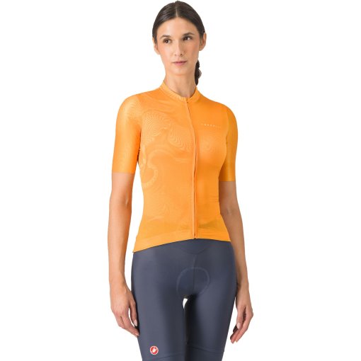 Foto de Castelli Maillot de Manga Corta Mujer - Fantasia - vivid orange 863