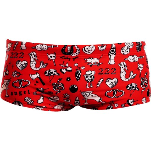 Produktbild von Funky Trunks Sidewinder Eco Trunks Badehose Herren - Scribbles