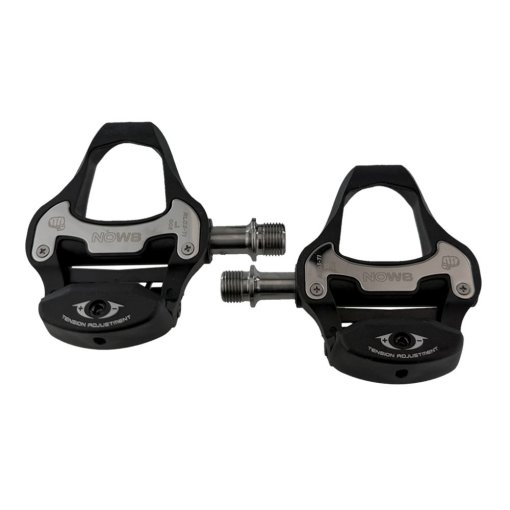 Picture of NOW8 RL03-TI Clipless Road Pedals | Titanium | Keo - black/silver