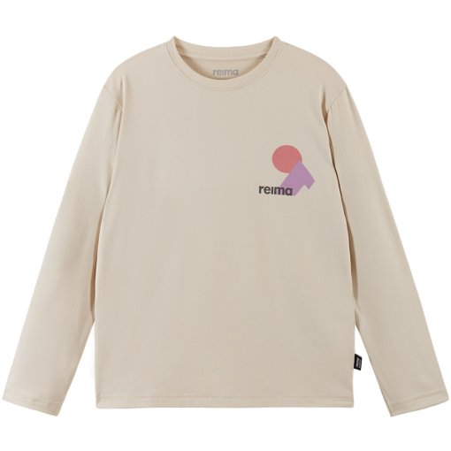 Photo produit de Reima T-Shirt Manches Longues Enfant - Inista - birch beige 0420