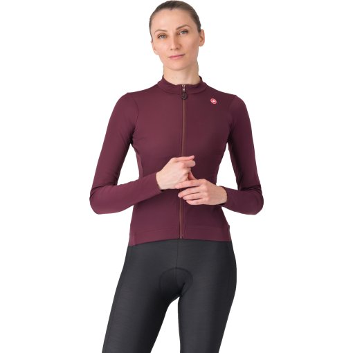 Immagine prodotto da Castelli Maglia Termica Donna - Espresso - deep bordeaux 6250