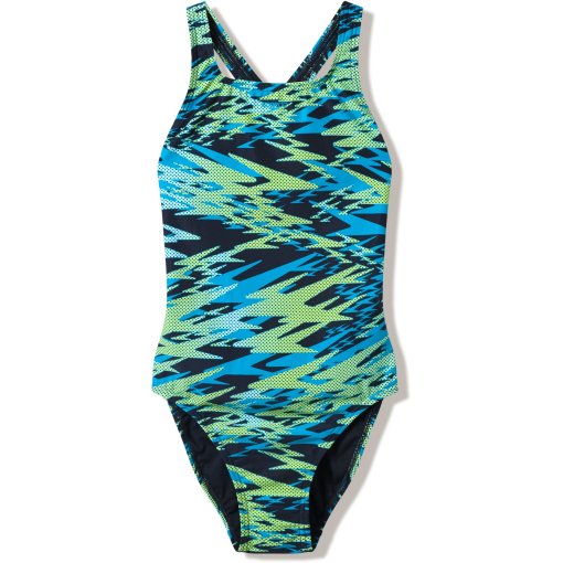 Picture of Speedo Hyperboom Printed Medalist Swimsuit Women - hyper teal