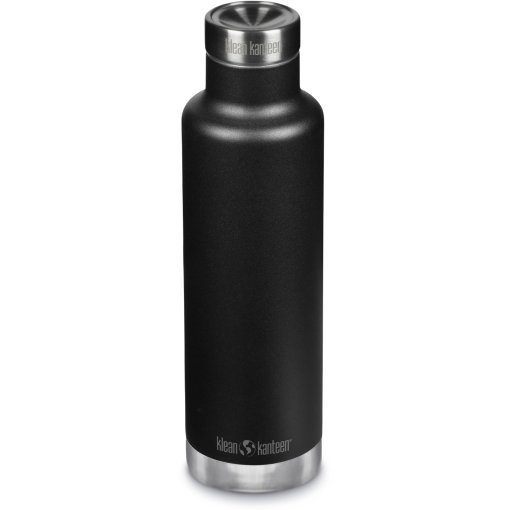 Foto de Klean Kanteen Classic Botella Térmica 750ml - Negro - Pour Through Cap