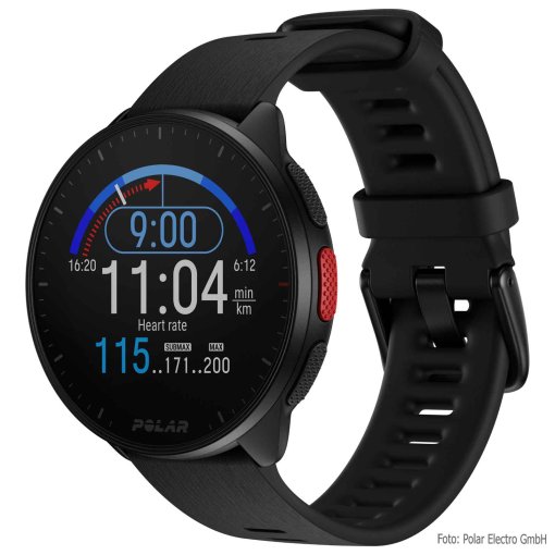 Produktbild von Polar Pacer GPS Laufuhr - Night Black