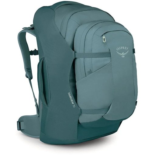 Foto de Osprey Fairview 70 Mochila de Viaje Mujer - Cascade Blue-Torrent Blue