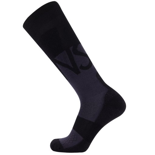 Picture of Mons Royale Ultra Cushion Merino Snow Socks - black / 9 iron