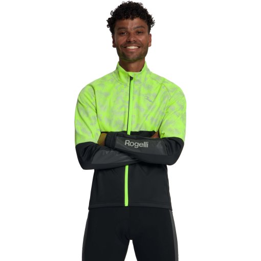 Slika izdelka Rogelli Essential Hi Vis II Moška zimska jakna - Fluor Yellow