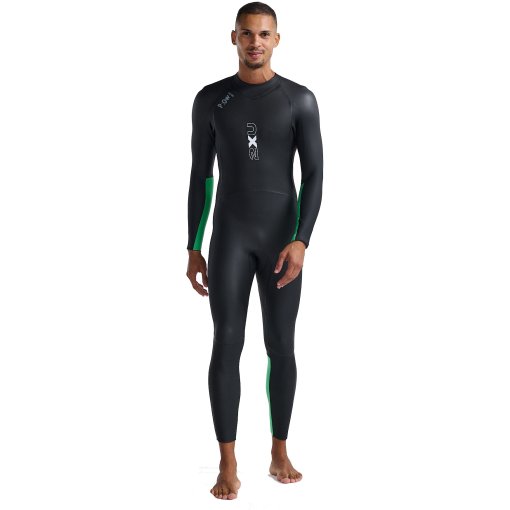 Photo produit de 2XU Combinaison de Plongée Homme - Propel Open Water - black/bright green