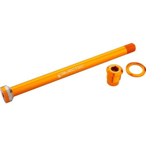 Foto de Burgtec Eje Pasante - detrás | 12x148mm Boost | 173mm | para Canyon - iron bro orange