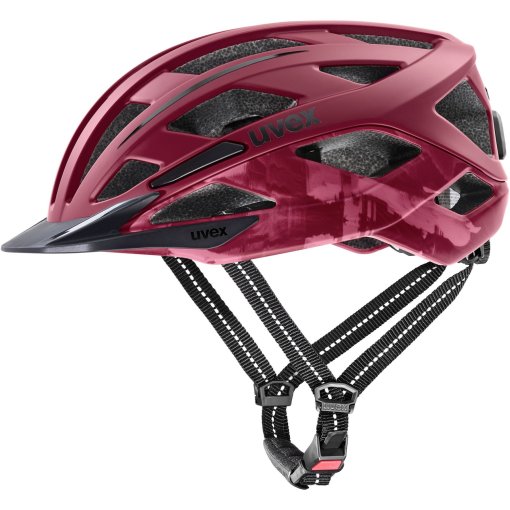 Productfoto van Uvex city i-vo 2 Fietshelm - cranberry matt