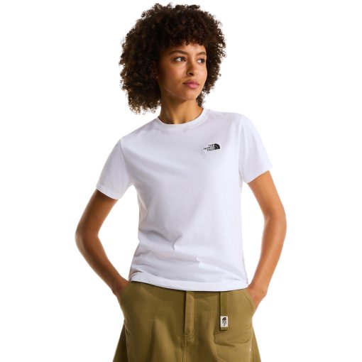 Produktbild von The North Face Evolution Simple Dome Slim T-Shirt Damen - TNF White