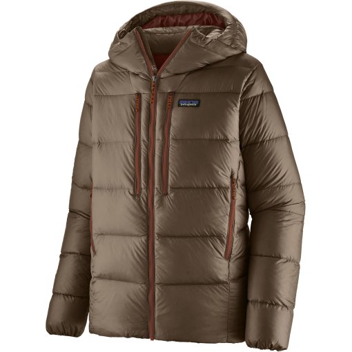 Produktbild von Patagonia Fitz Roy Daunenjacke mit Kapuze Herren - Marlow Brown
