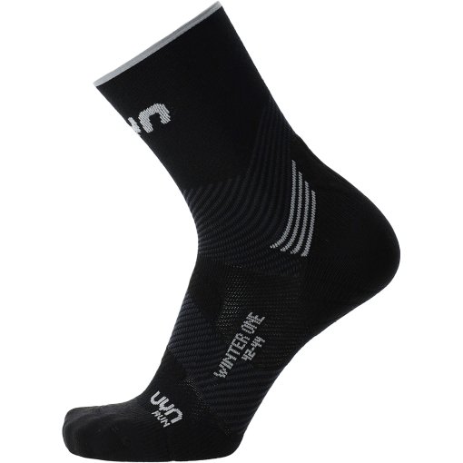 Foto de UYN Calcetines Hombre - Run Winter One - Negro/Blanco
