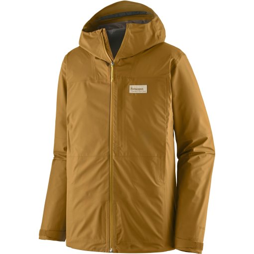 Photo produit de Patagonia Veste Imperméable Homme - Boulder Fork - Bobcat Brown