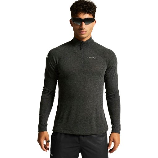 Foto de CRAFT Camiseta Manga Larga Hombre - ADV SubZ Wool 3 - Black Melange