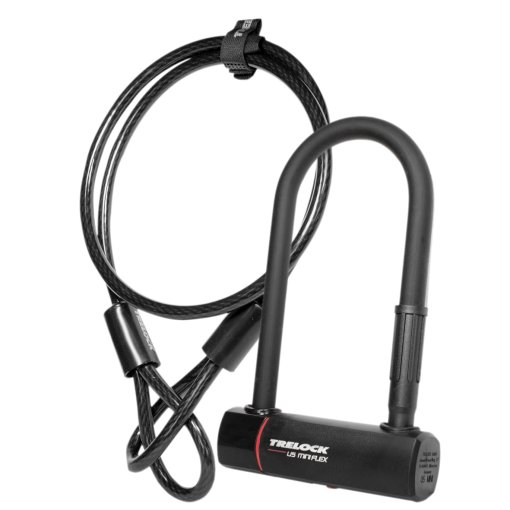 Foto de Trelock U5 Mini Flex Candado en U + Cable