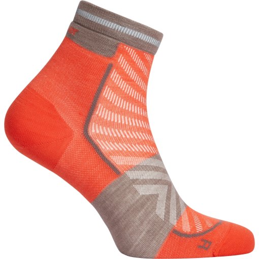 Produktbild von Icebreaker Merino Run+ Ultralight Socken Mini Damen - Fervid/Porcini