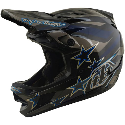 Productfoto van Troy Lee Designs D4 Composite MIPS Helm - Burst Gray