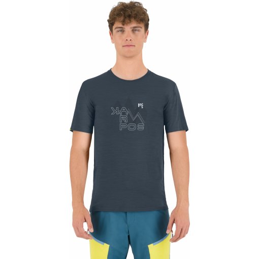 Photo produit de Karpos T-Shirt Homme - Gusela Merino - dark slate