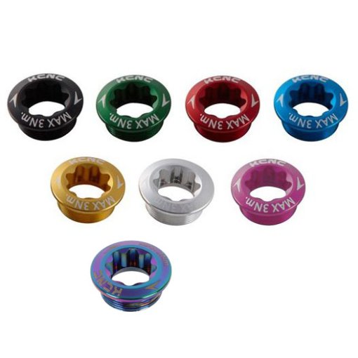 Foto de KCNC Crank Bolt for Shimano cranksets - colored