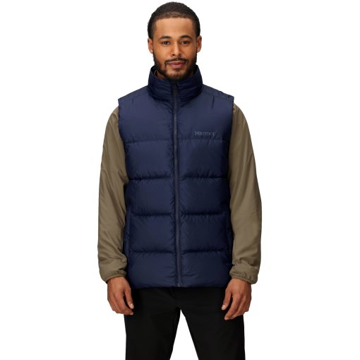 Photo produit de Marmot Guides Doudoune sans manches pour hommes - arctic navy