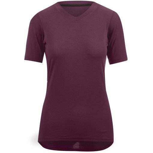 Photo produit de Velocio T-Shirt Femme - Micromodal Trail - Black Cherry