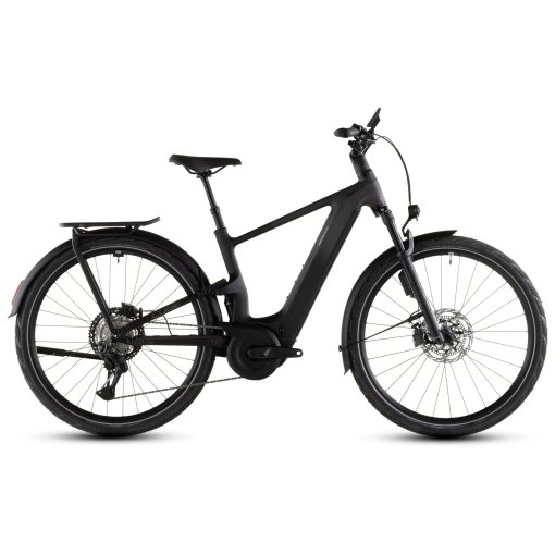 Picture of CUBE KATHMANDU HYBRID ONE11 HPC SLT 800 - Carbon Electric Touring Bike - 2026 - carbon / silverdust
