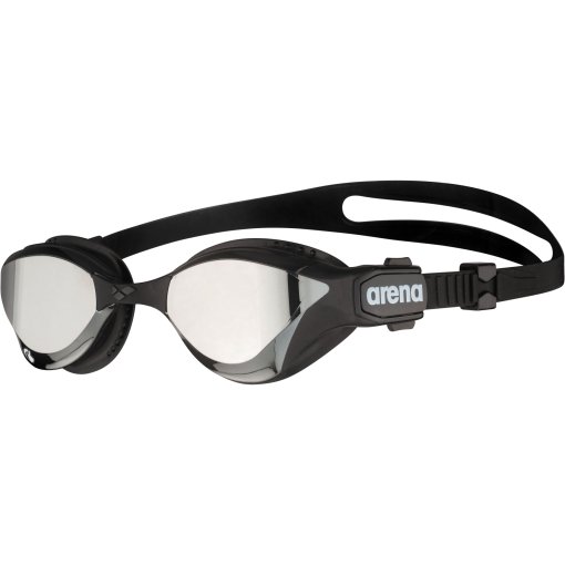 Foto de arena Gafas Natación - Cobra Tri Swipe Mirror - Plata/Negro