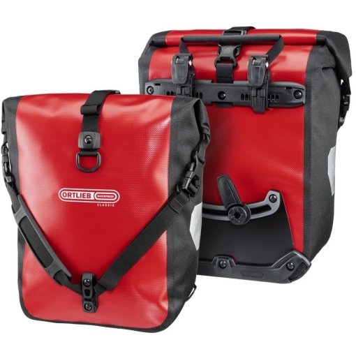 Foto de ORTLIEB Bolsa Bicicleta (Par) - Sport-Roller Classic - QL2.1 - 2x12.5L - red-black