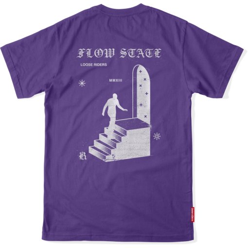 Picture of Loose Riders Tech Short Sleeve Shirt Men - Flow State Purple
